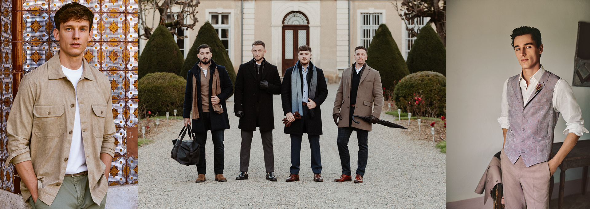 Territoire d'homme collection intemporel prêt à porter