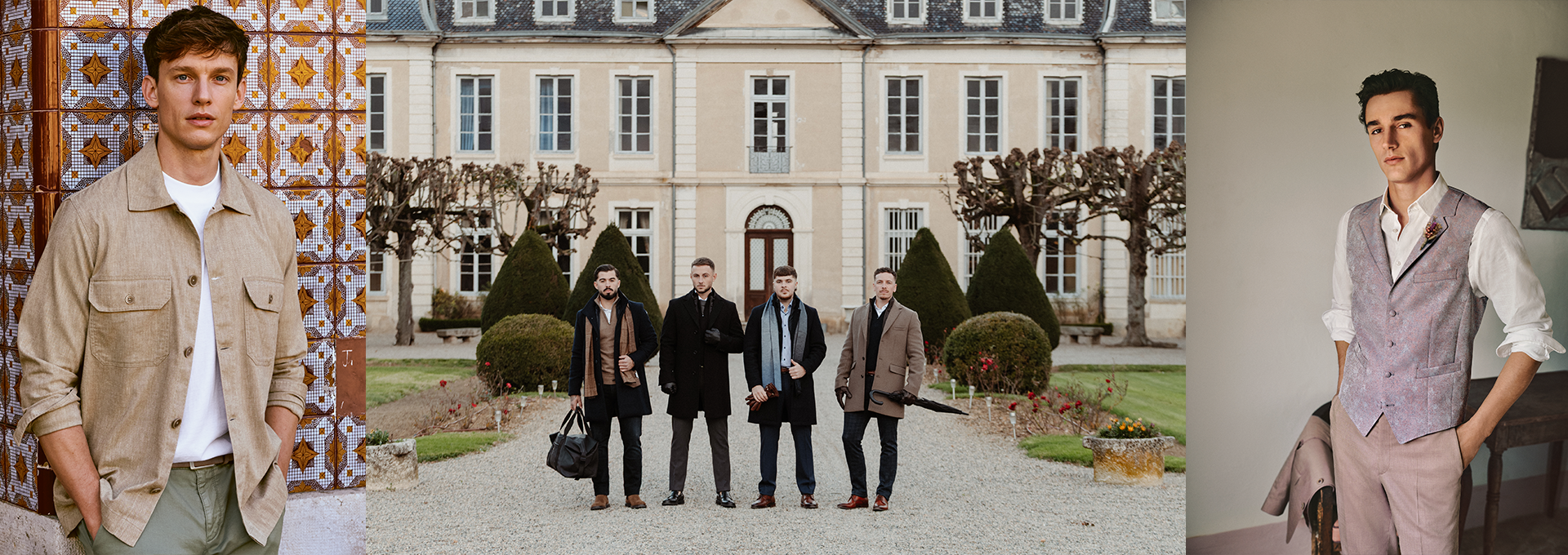 Territoire d'homme collection intemporel prêt à porter